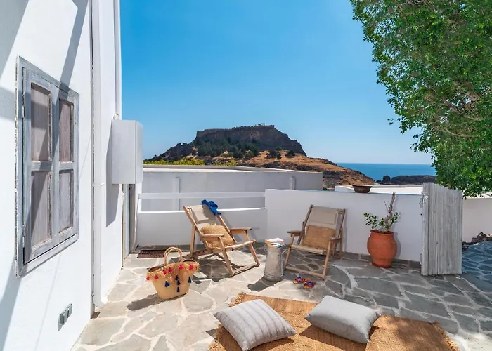 Lindos Above Chill Out Bungalow - Adult Only