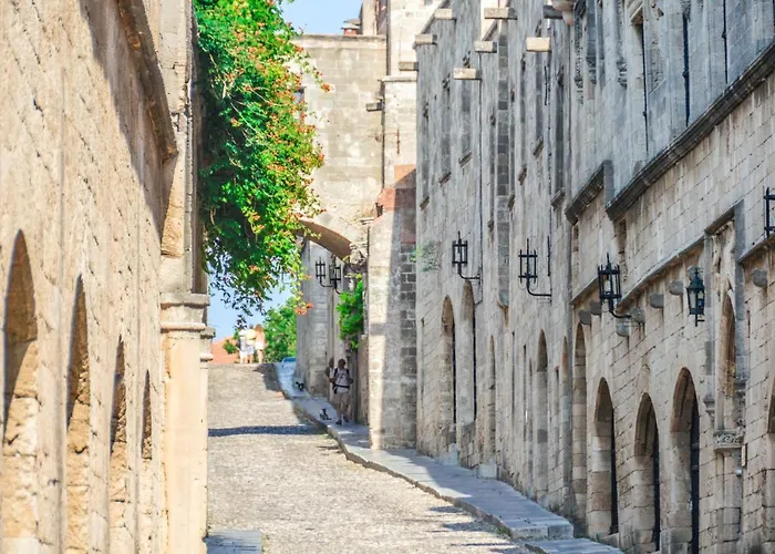 El Privado Colourful Home, Medieval Town Rhodes Rhodes City