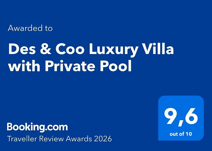 Des & Coo Luxury Villa With Private Pool Faliraki
