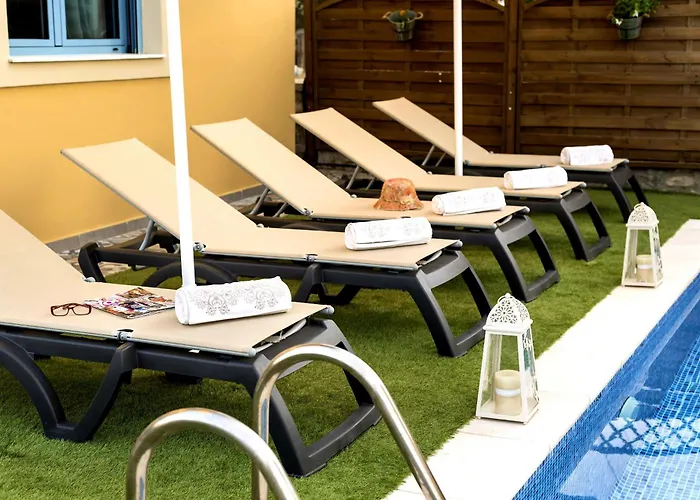 Haustierfreundliches Lindos Luxury Retro Villas