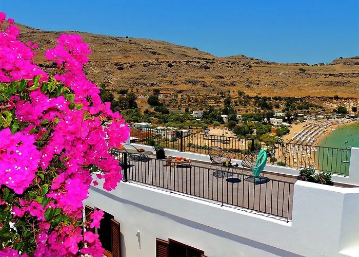 Haustierfreundliches Lindos Aktaia Villa